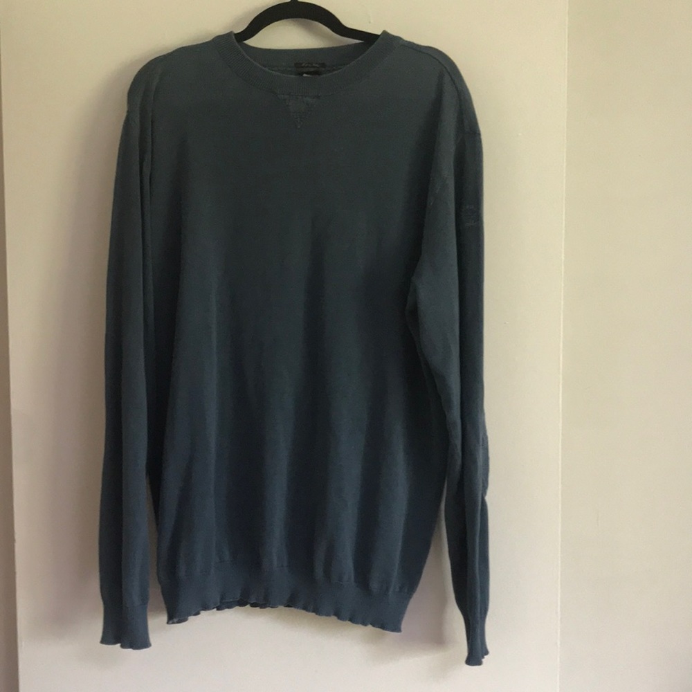 Paul & Shark Yachting mens 2xl XXL blue crewneck cotton sweater